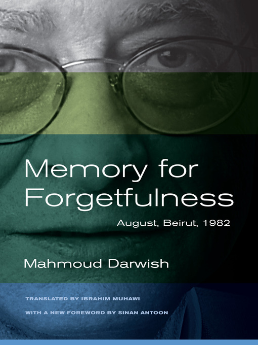 Title details for Memory for Forgetfulness by Mahmoud Darwish - Available